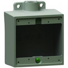 Killark, a Hubbell affiliate 2FD-2 - DEVICE BOX 2GANG AL  3/4"