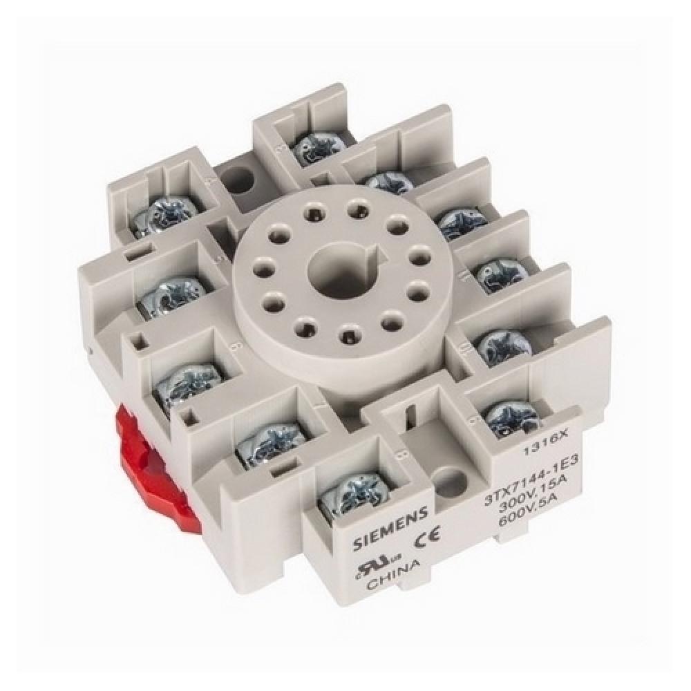 SOCKET, 11-PIN OCT, SCR TERM,DIN/PNL MT