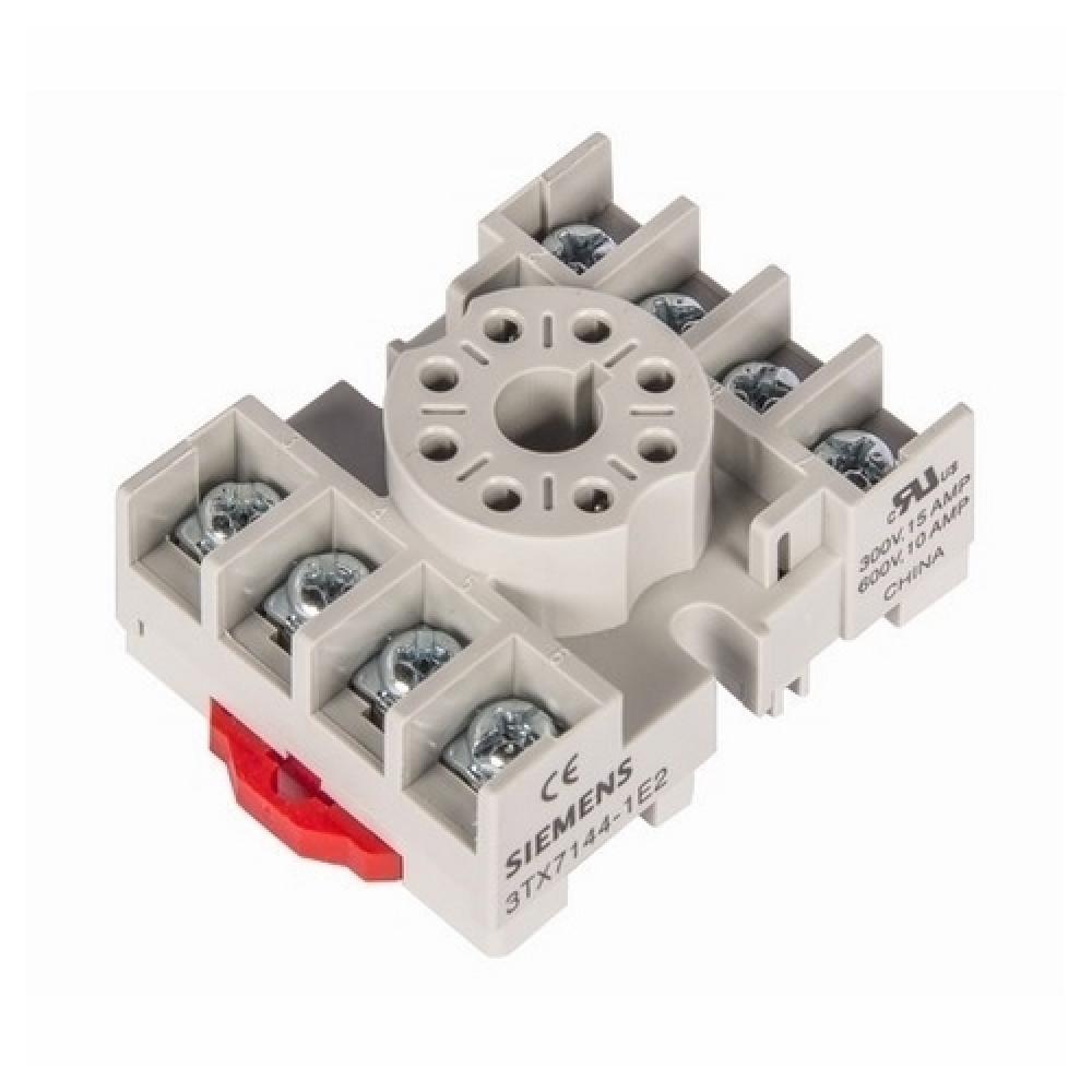 SOCKET, 8-PIN OCT, SCR TERM, DIN/PNL MT