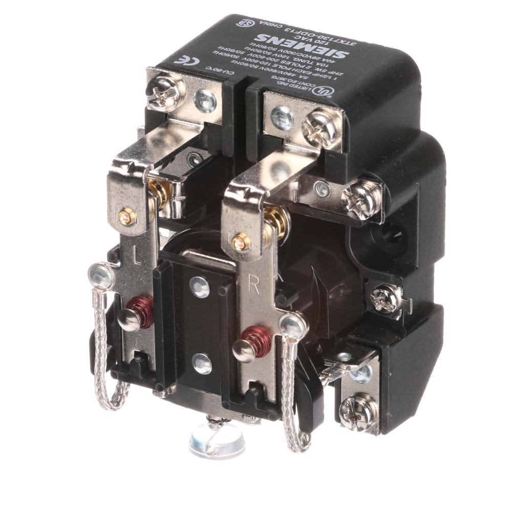 OPEN PWR RELAY, DPST, 40A, 120VAC