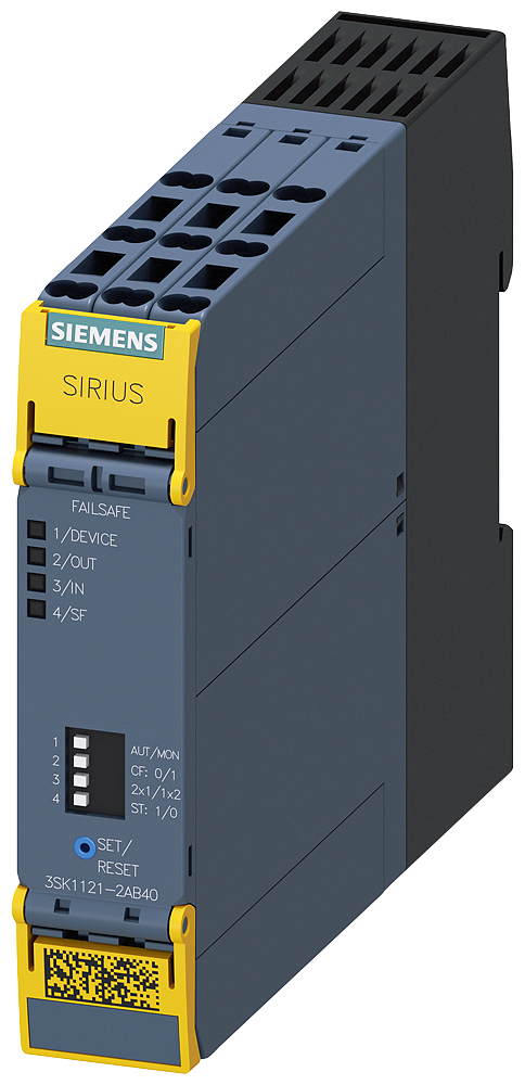 SAFETY RELAY ADV,3NO+1NC,24VDC,SPRNG