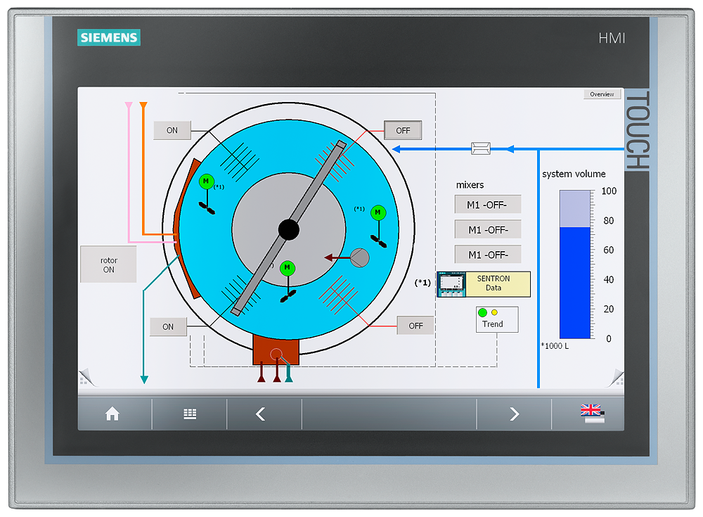 SIPLUS HMI TP1200 COMFORT