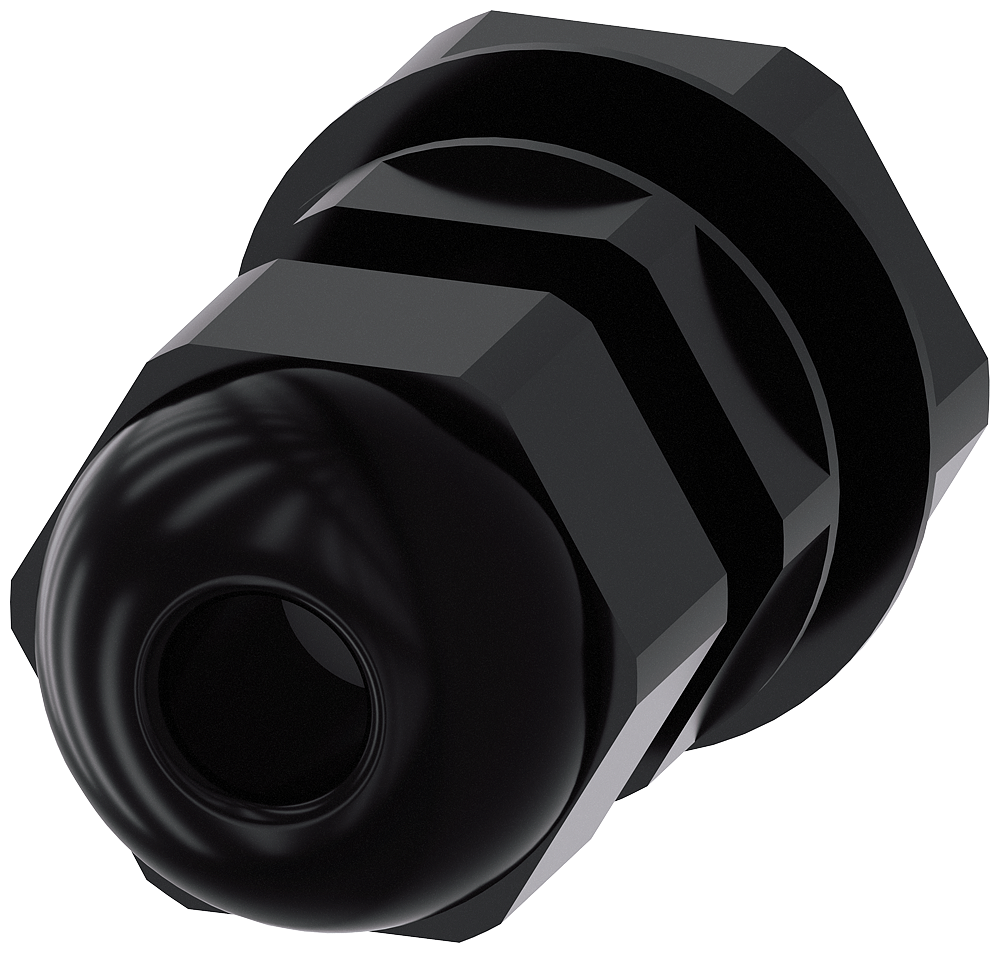 METRIC CABLE GLAND M25 WITH HEX NUT