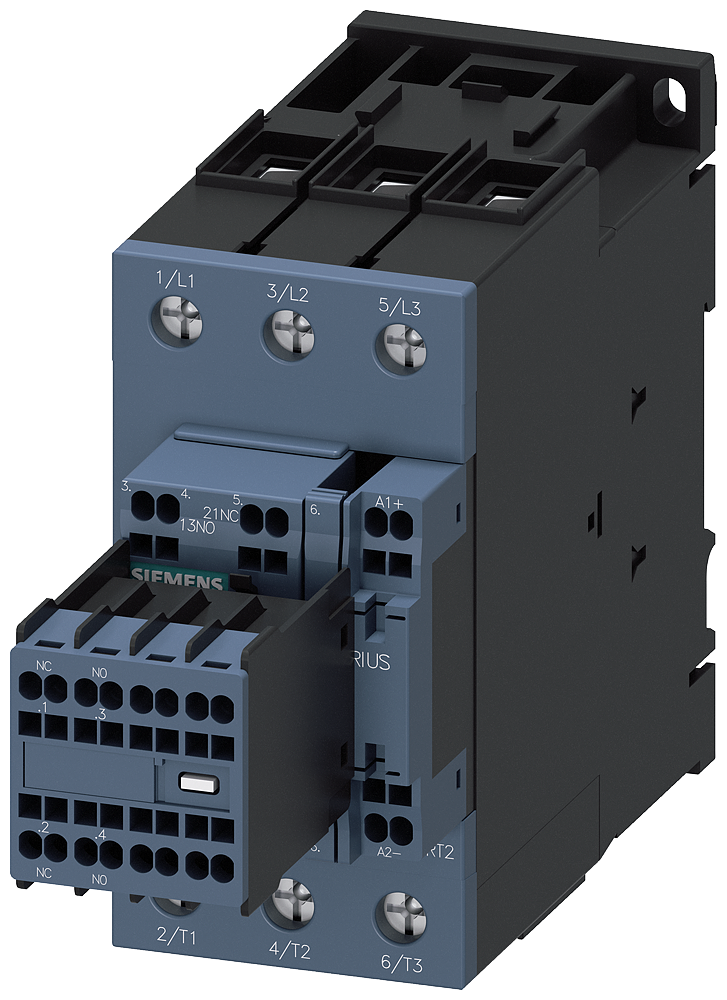 CONTACTOR S2 40A 24VDC VAR SPRNG 2NO/2NC