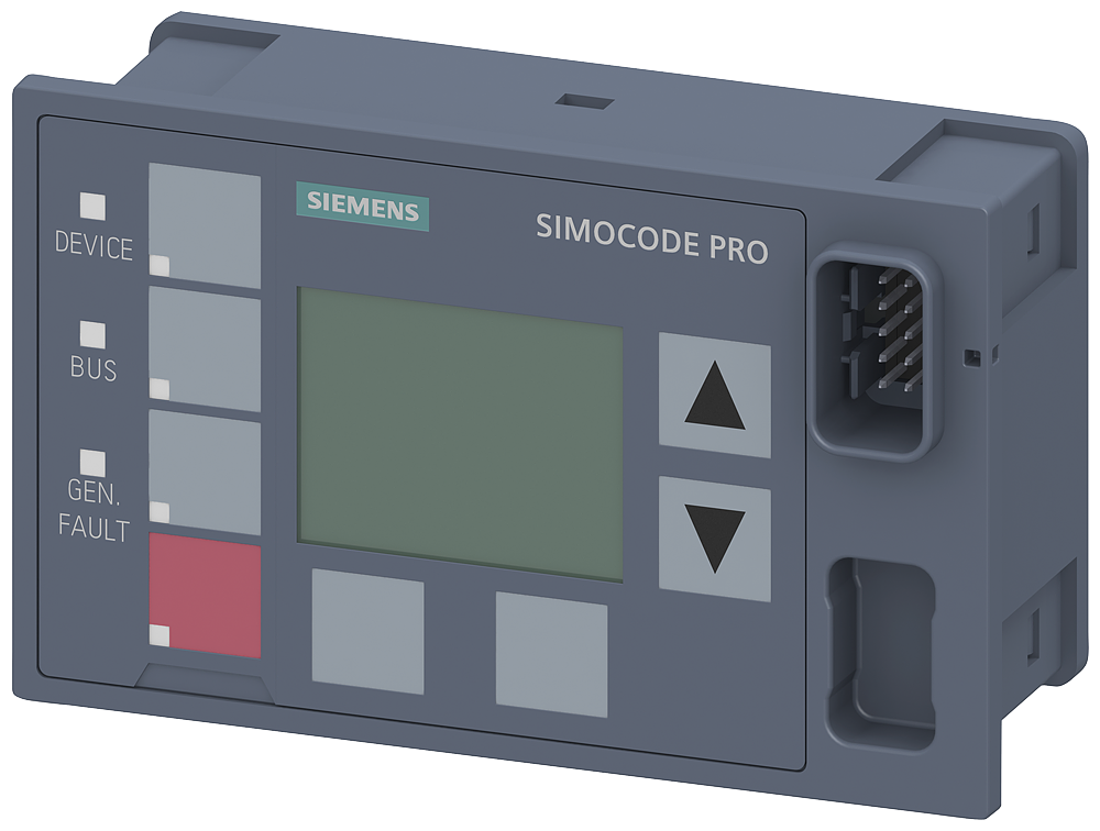 OPERATOR PANEL  W. DISPLAY