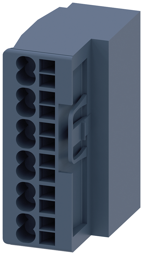 Spring control terminals 2 x 6