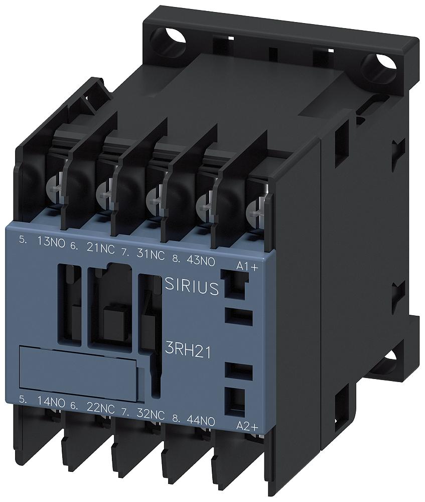 CONTACTOR RELAY 2NO+2NC DC 125V RING LUG