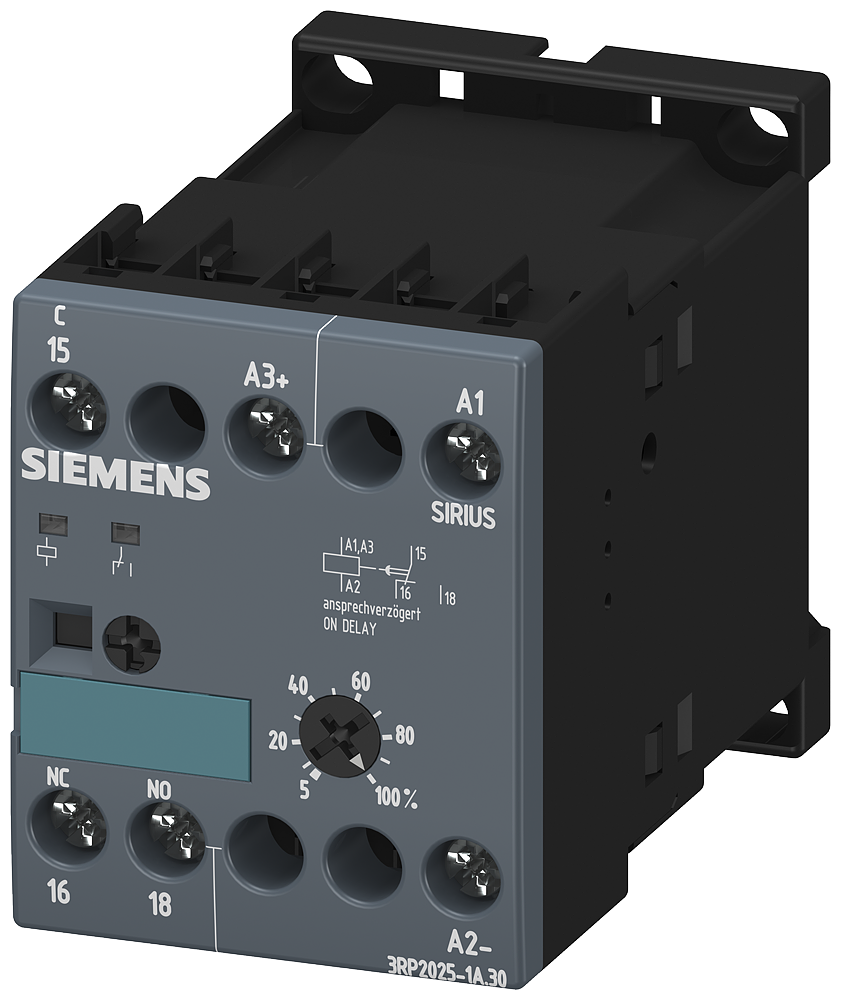 SOLID-STATE TIME-DELAY RELAY ON DELAY