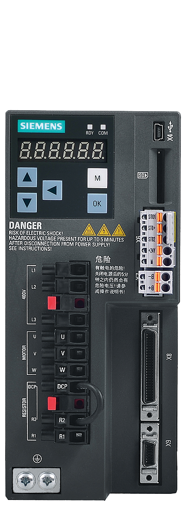 SINAMICS V90, 3 AC 400V 1.0KW