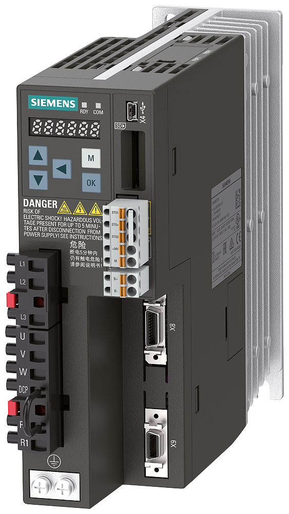 SINAMICS V90. PROFINET.  3 AC 400V 0.4kW