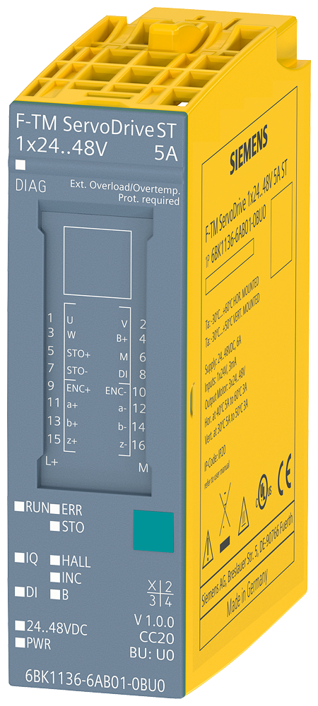 F-TM ServoDrive 1x24..48V 5A ST