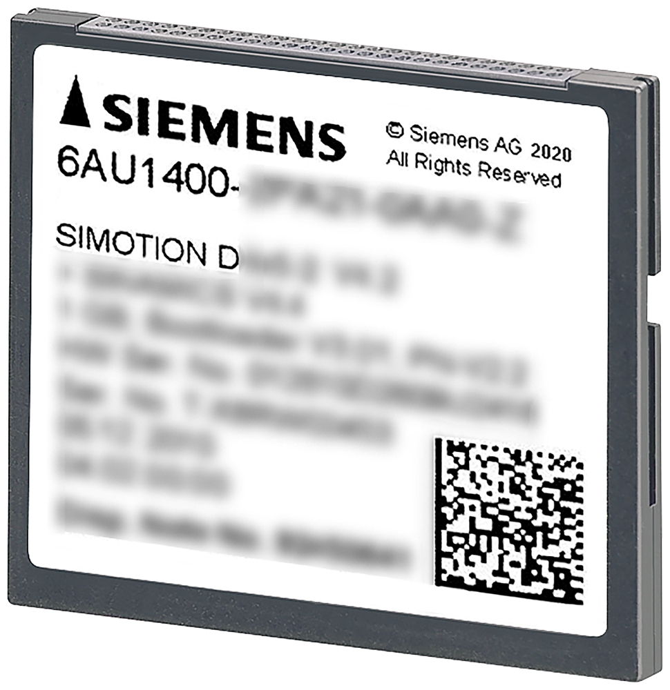 SIMOTION D, CF CARD 1 GB FOR D4XX