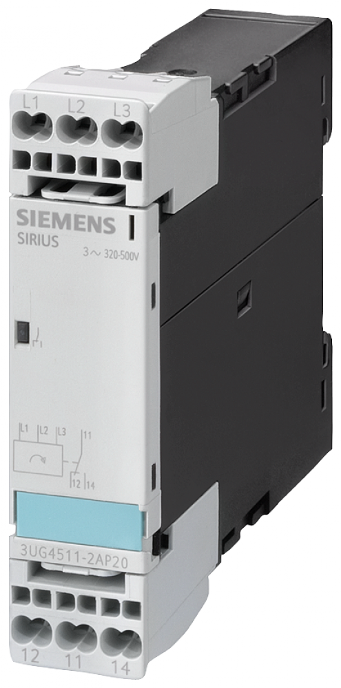 3 PH SEQ MONITORING RELAY, SPRING