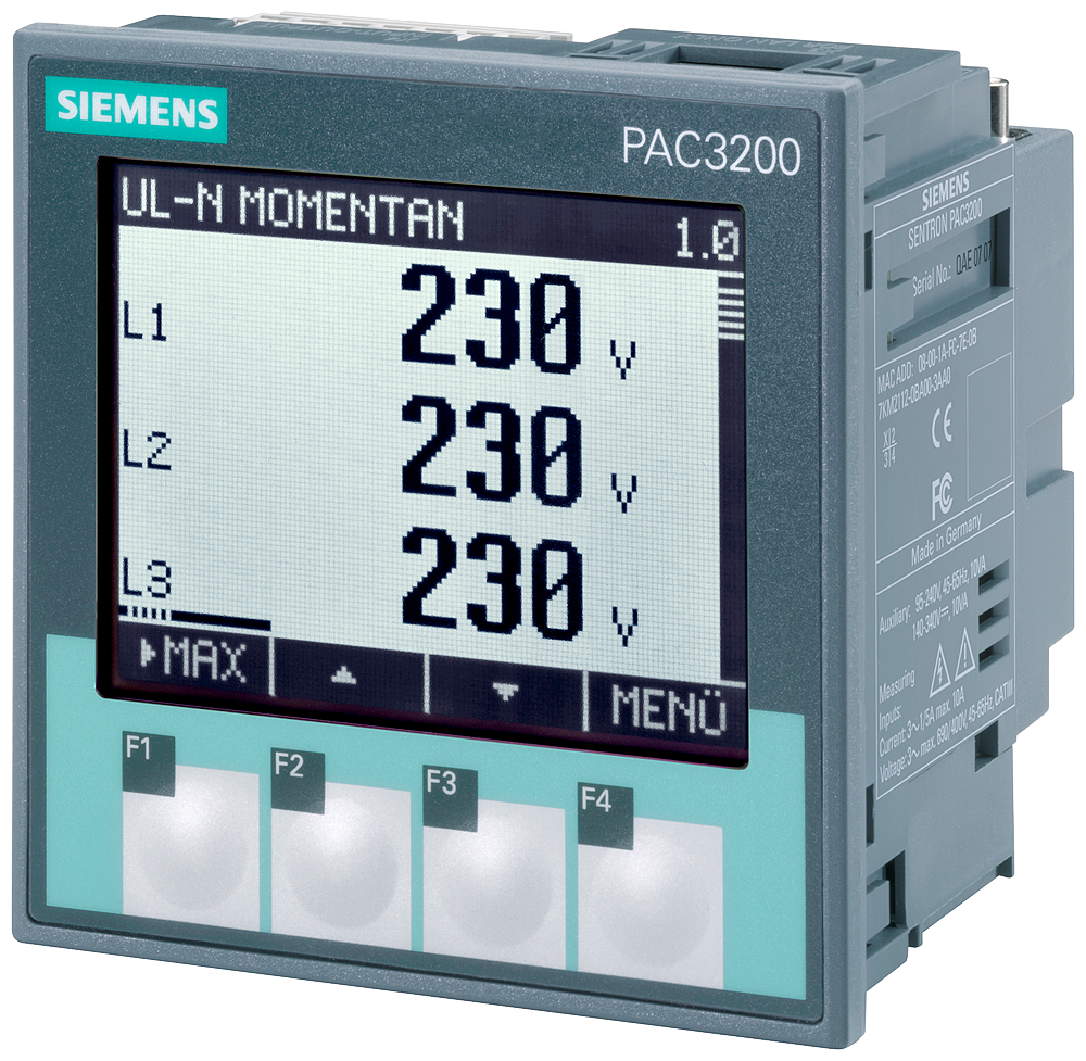 SENTRON PAC3200, Comp. Terminals, AC/DC