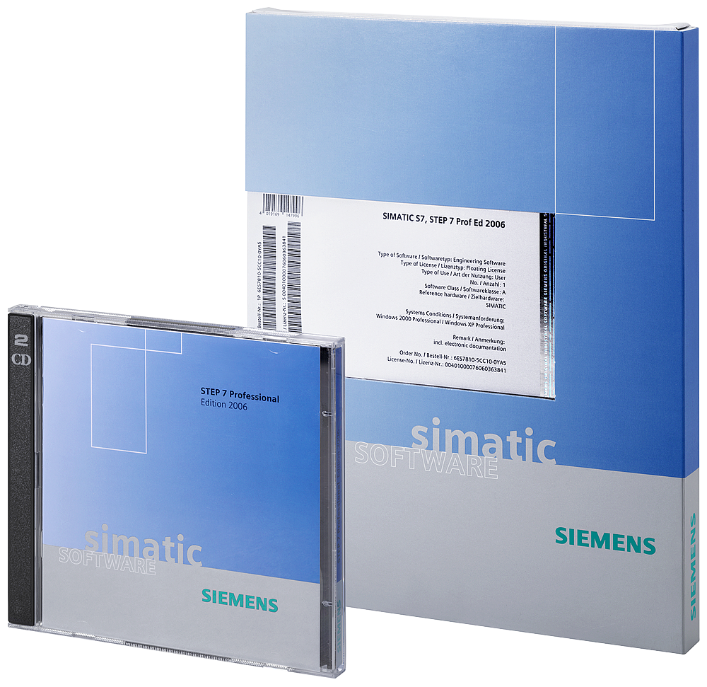 SIMATIC S7, STEP7 V5.0 SOFTWARE