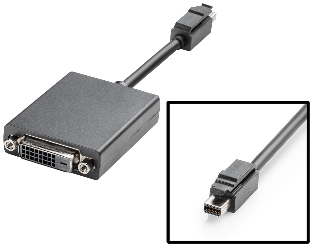 miniDisplayPort to DVI-D Adapter