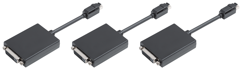 miniDisplayPort to DVI-D Adapter(3x)