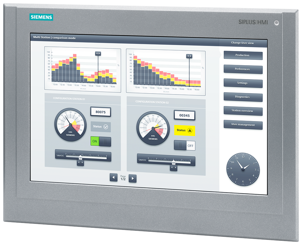 SIPLUS HMI TP1500 Comfort Outdoor