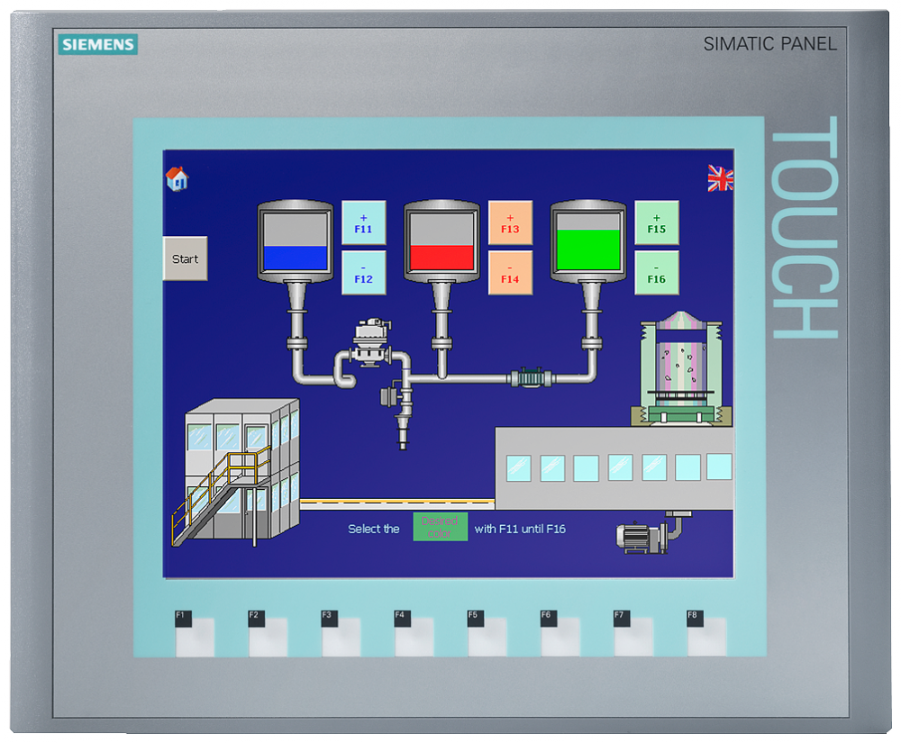 KTP1000 Basic Color DP, 10&#34; TFT, 4:3