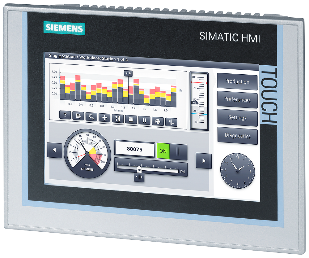 HMI TP700 COMFORT PANEL,7&#34; TFT WIN CE6.0