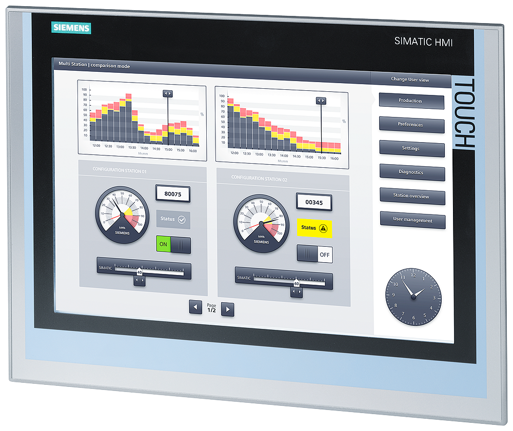 SIMATIC HMI TP1500 COMFORT PANEL, 15&#34;