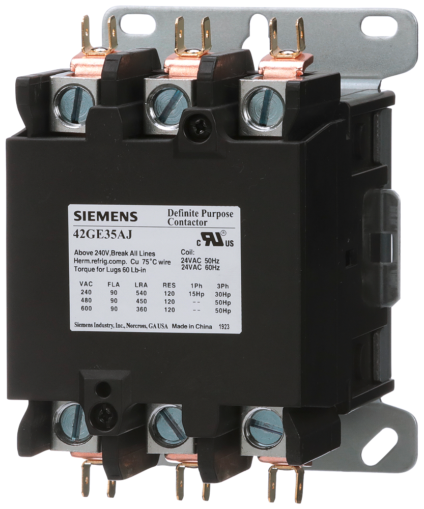 Contactor, 42DP,90A,3P,Open,24V