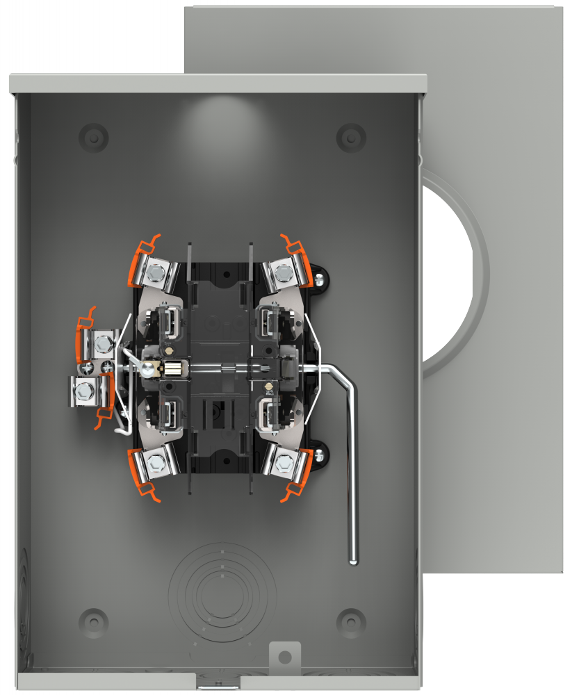 TALON 200A 5J RGLS 1POS LVRBPS MS OH/UG