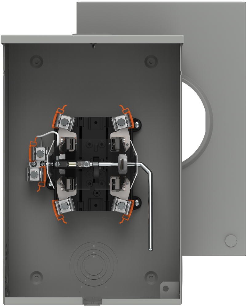 TALON MQ5U STL RINGLESS COVERPLATE 7/8 B