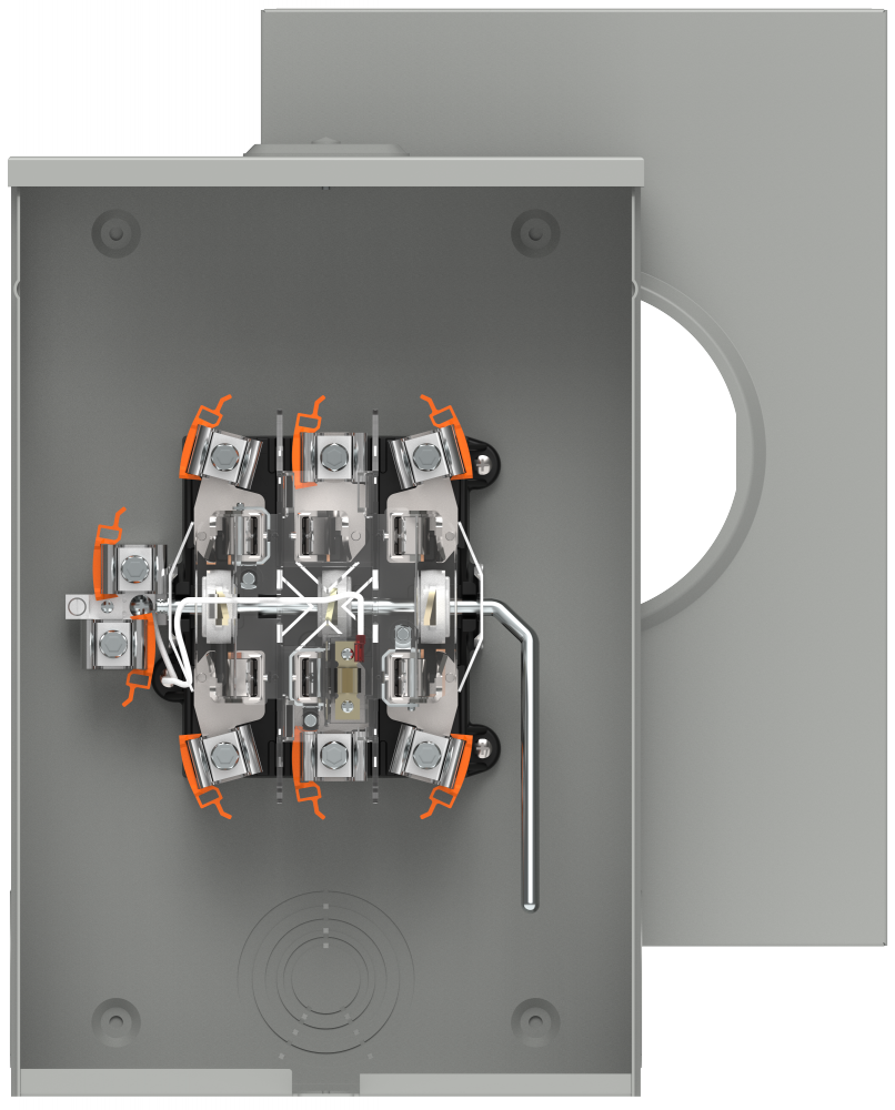 TALON MQ7U STL RINGLESS COVERPLATE GR