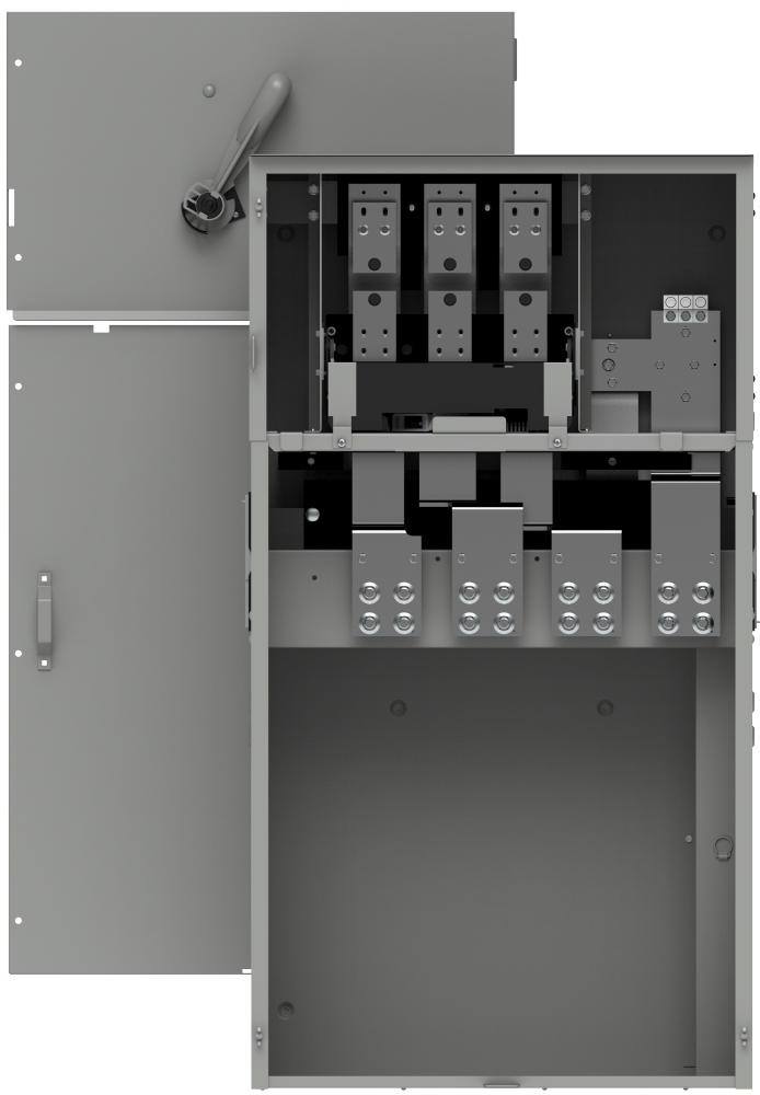 POWMOD WES 600A 3PH 3R 100K AIC EUSERC