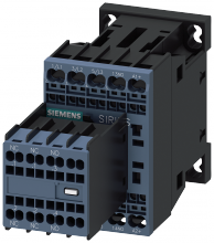 Siemens 3RT20162BB44 - CONTACTOR S00 9A 24VDC 2NO/2NC SPRG