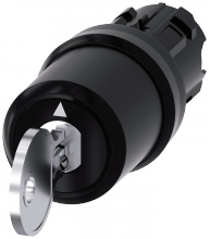Siemens 3SU10005HJ010AA0 - Key-operated switch SIEMENS, O-I
