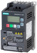 Siemens 6SL32105BB112UV1 - SINAMICS V20. 1AC230V 0.12KW UNFILTERED