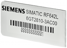 Siemens 6GT28103AC00 - LABEL RF642L. GEN2. ON METAL. ETSI