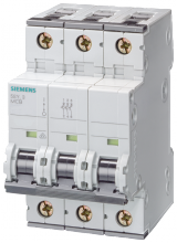 Siemens 5SY4304-6 - MCB 400V 10kA, 3pole, B, 4A