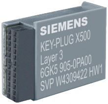 Siemens 6GK59050PA00 - KEY-PLUG XR-500 LAYER 3 FEATURES