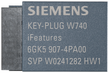 Siemens 6GK59074PA00 - KEY-PLUG W740 IFEATURES