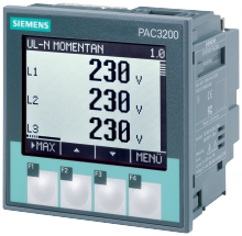 Siemens 7KM21120BA003AA0 - SENTRON PAC3200, Comp. Terminals, AC/DC