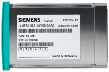 Siemens 6ES79521KP000AA0 - MEMORY CARD S7400 LONG VERSION 5V 8MB