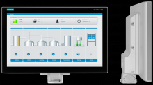 Siemens 6AV78634MA141NA0 - SIMATIC IFP2200 PRO pedestal and ext.