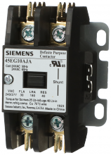 Siemens 45EG10AFA - Contactor, 45DP,30A,1P,Open,120V