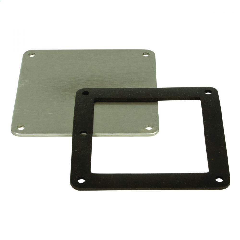N4X END PLATE (FOR SSJW) 4X4 304SS