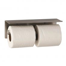 Bobrick 540 - Surface-Mounted Toilet Tissue Dispenser And Utility Shelf