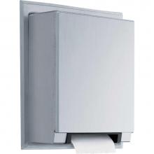 Bobrick 29744 - Paper Towel Dispenser, Automatic, Semi-Recessed