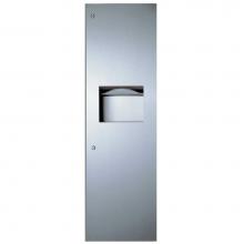 Bobrick 39003 - Trimline Paper Towel Dispenser/Waste Receptacle