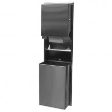 Bobrick 39617 - Convertible Paper Towel Dispenser/Waste Receptacle
