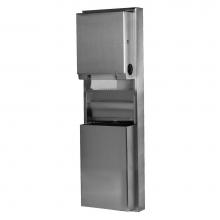 Bobrick 39619 - Convertible Paper Towel Dispenser/Waste Receptacle