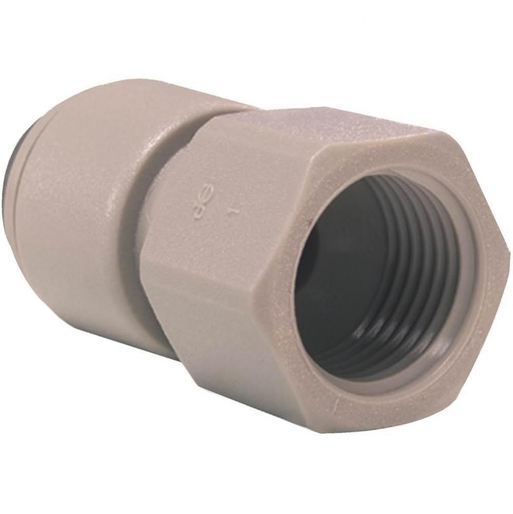 Fitting - Female Adapter 3/8  0.D. X 1/2 BSP Thread