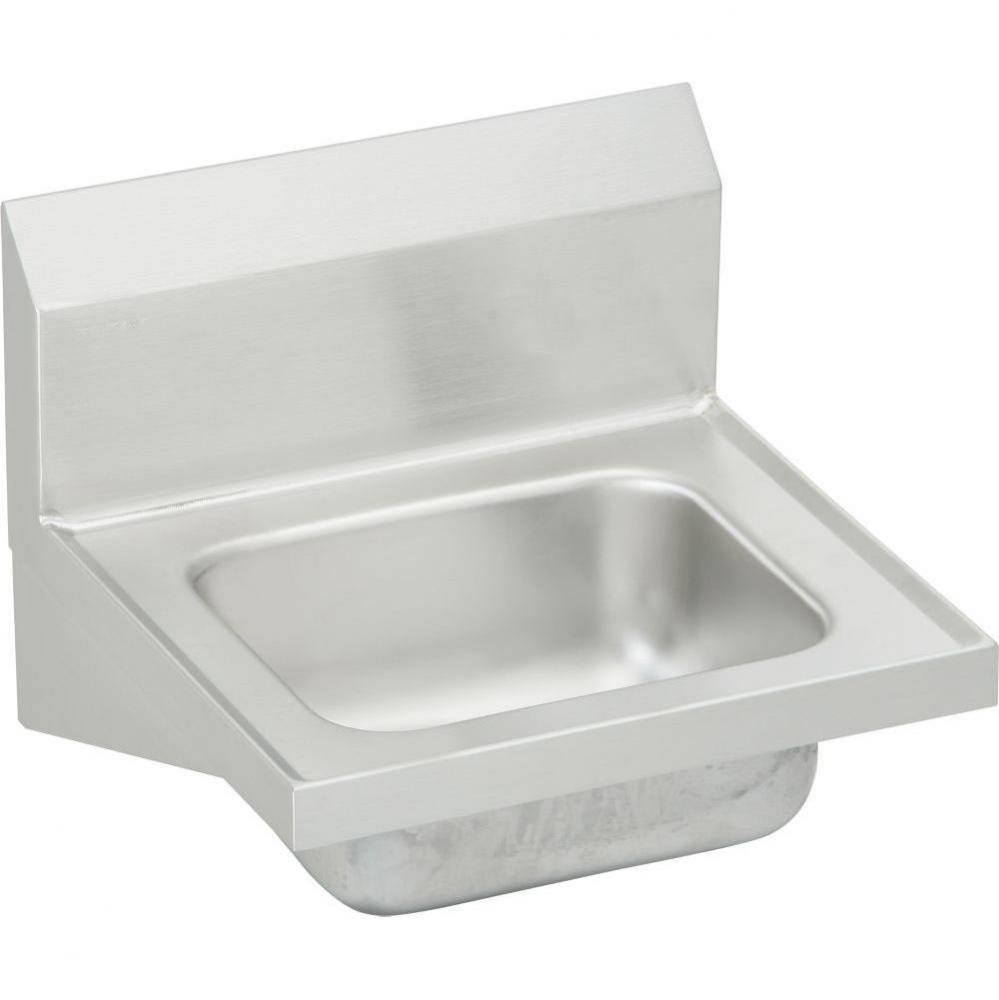 Stainless Steel 16-3/4&apos;&apos; x 15-1/2&apos;&apos; x 13&apos;&apos;, Single Bowl Wall Hung Ha