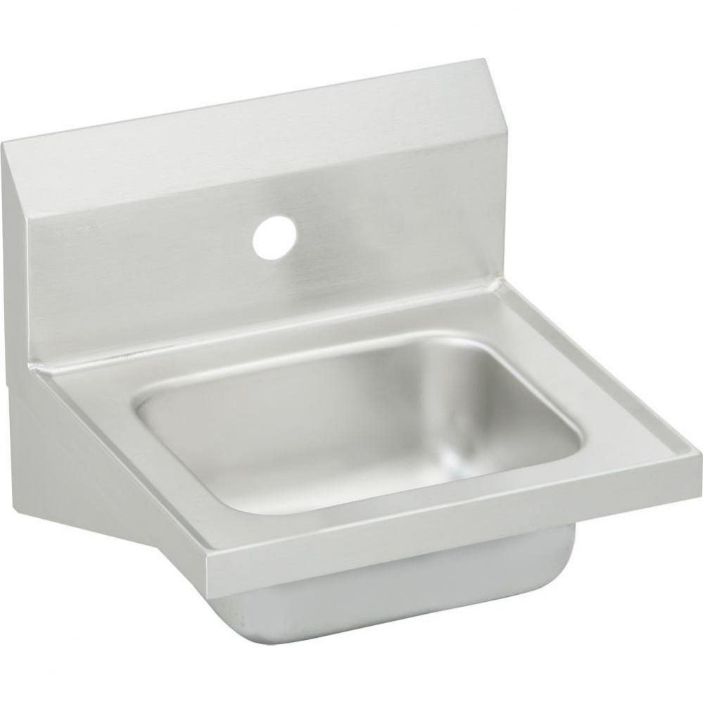 Stainless Steel 16-3/4&apos;&apos; x 15-1/2&apos;&apos; x 13&apos;&apos;, Single Bowl Wall Hung Ha